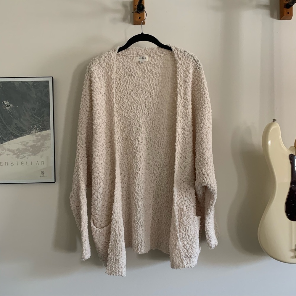 Umgee Popcorn Knit Cardigan